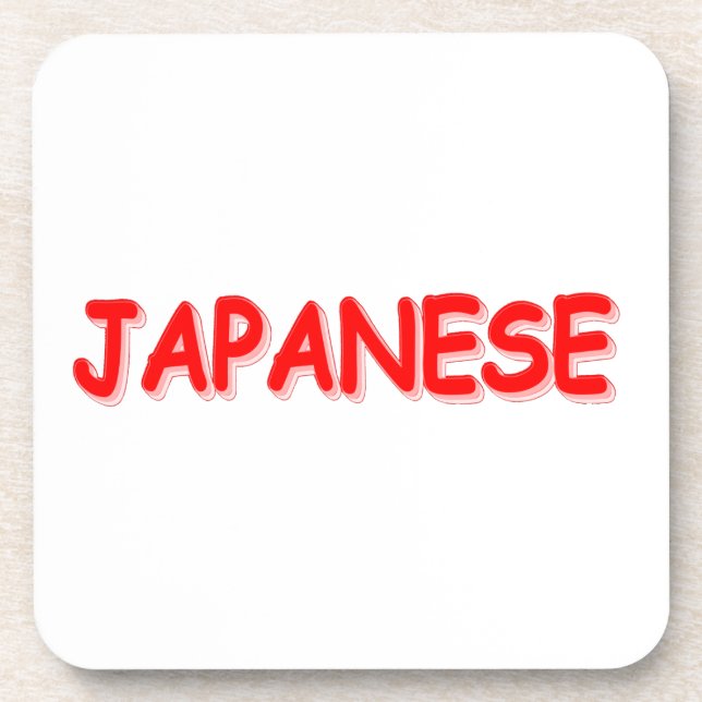 Porta-copo "JAPONÊS" Design. Comprar Agora (Frente)