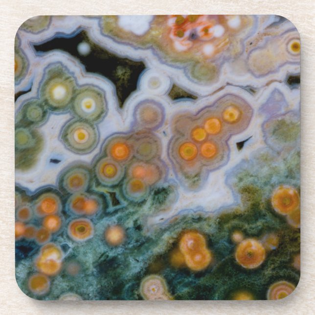 Porta-copo Jasper Oceano Manchado (Frente)