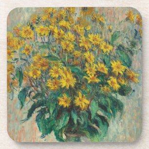 Porta-copo Jerusalém Artichoke Flowers de Claude Monet