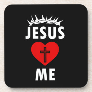 Porta-copo Jesus Ama ME Cristão Religioso
