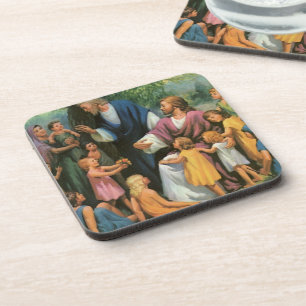 Porta-copo Jesus Cristo Abençoando Crianças, Religião Antiga