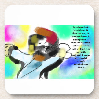 Porta-copo jesus love 