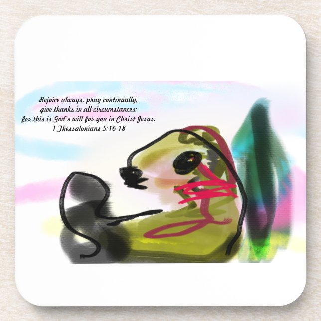 Porta-copo jesus rejoy (Frente)