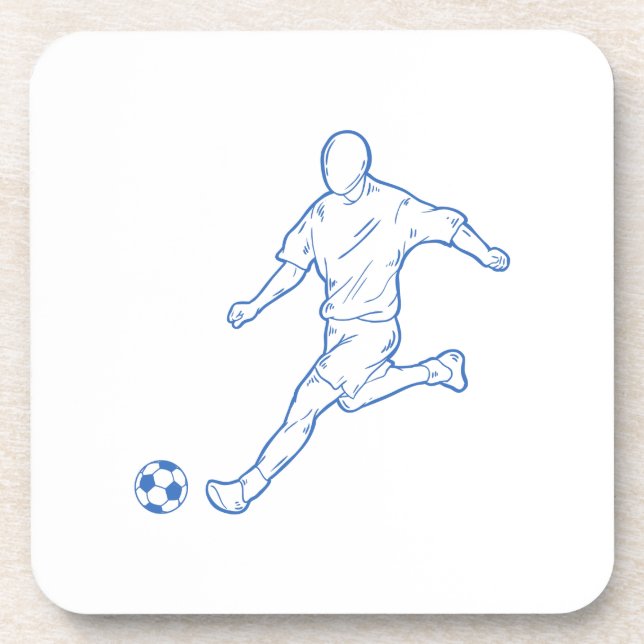 Porta-copo jogador de futebol (Frente)