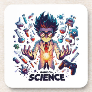 Porta-copo Jogo de Concoção Química, Tema Ciência
