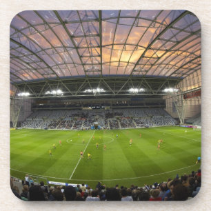 Porta-copo Jogo de futebol, Forsyth Barr Stadium, Dunedin
