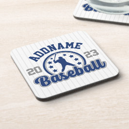 Porta-copo Jogo Jogador da Equipe Baseball de NOME Personaliz