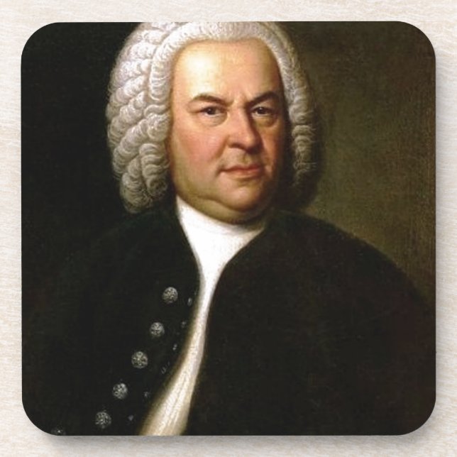 Porta-copo Johann Sebastian Bach (Frente)