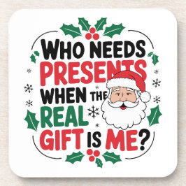 Porta-copo Jolly Santa Claus Traz Alegria Festiva a Todos