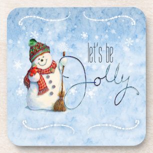 Porta-copo Jolly Snowman ID841