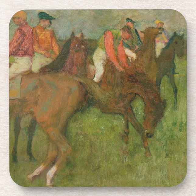 Porta-copo Jóqueis de Edgar Degas |, 1886-90 (Frente)