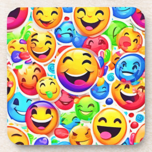 Porta-copo Joyful Emotion Art: Pintura Colorida