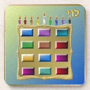 Porta-copo Judaica 12 Tribos Israel Levi