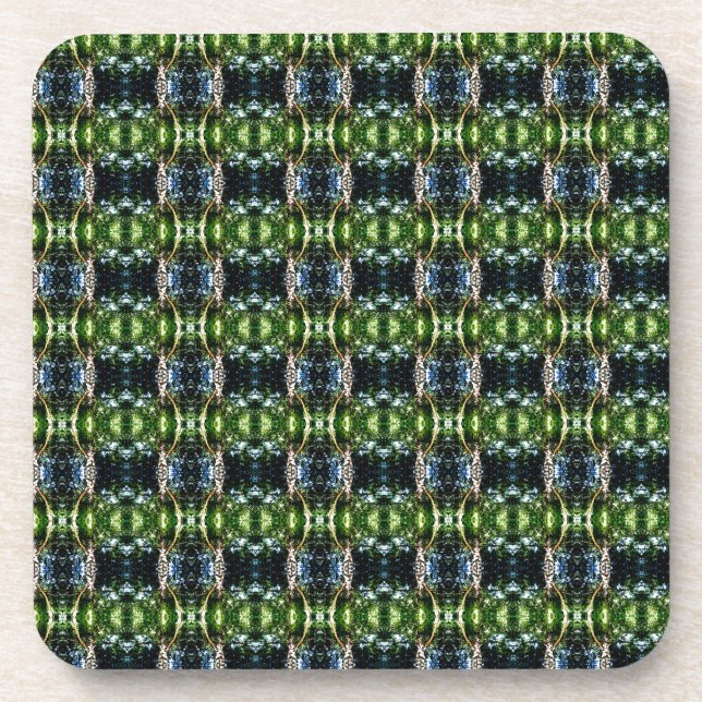 Porta-copo Kaleidoscope Grün (Frente)