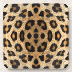 Porta-copo Kaleidoscope Pele-leopardo Padrão