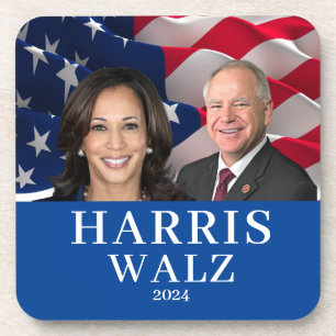 Porta-copo Kamala Harris E Tim Walz 2024