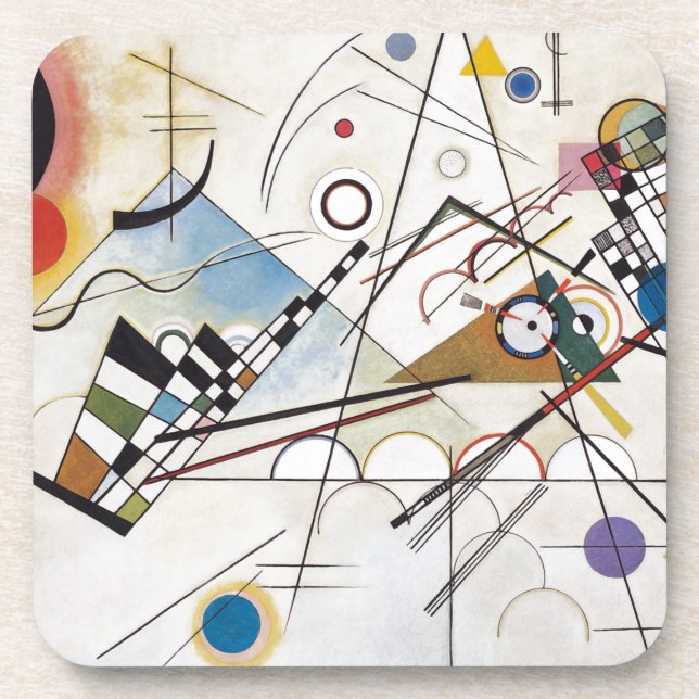 Porta-copo Kandinsky 1923/Composição viii/pixdezines (Frente)