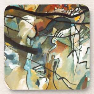 Porta-copo Kandinsky Composition V Abstrato Pintura