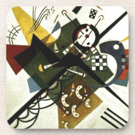 Porta-copo Kandinsky em Branco II