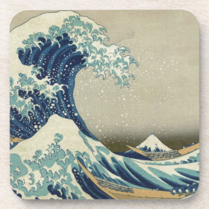 Porta-copo Katsushika Hokusai: A Grande Onda de Kanagawa