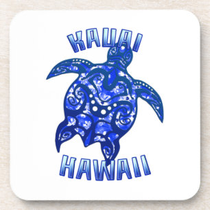 Porta-copo Kauai Hawaii Vacante Tartaruga Tribal