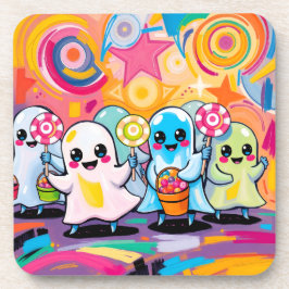 Porta-copo Kawaii Candy Parade Cartoon Colorido