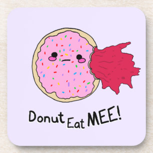 Porta-copo Kawaii Jam Donut Coma-me