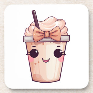 Porta-copo Kawaii Smiling Frappe