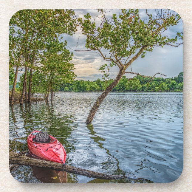 Porta-copo Kayak Flutuando Em Mesa Rock Lake (Frente)