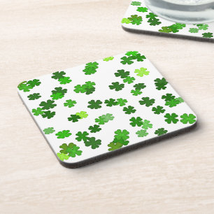 Porta-copo Kelly verde “Shamrocks caindo”