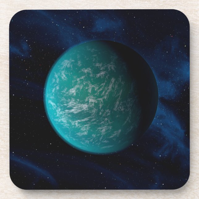 Porta-copo Kepler 22b, Um Planeta Extrasolar. (Frente)