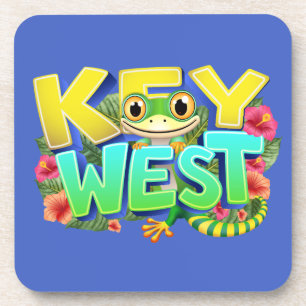 Porta-copo Key West Gecko Florida