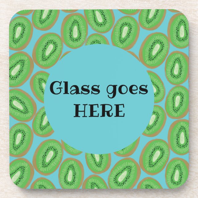 Porta-copo Kiwi Glass chega aqui (Frente)