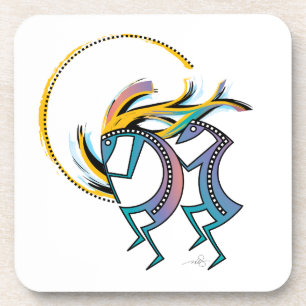 Porta-copo Kokopelli e Kokopelli Mana