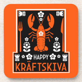 Porta-copo Kräftskiva - Partido dos Peixes-Craques Sueco