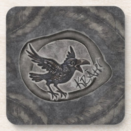 Porta-copo Krähe Crow Rabe ruft KRÄH!