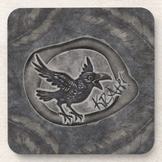 Porta-copo Krähe Crow Rabe ruft KRÄH!