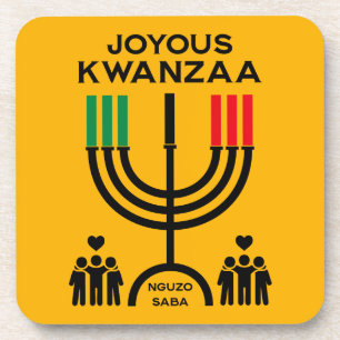 Porta-copo Kwanzaa Alegre