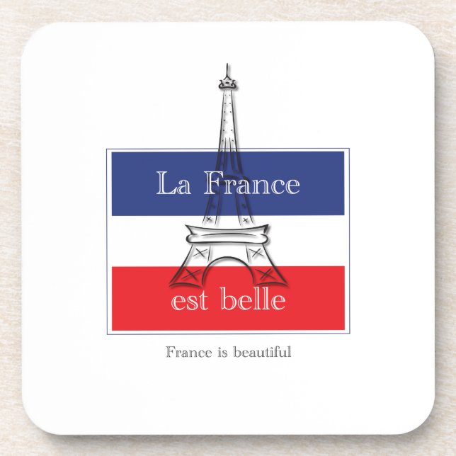 Porta-copo La France est Belle (Frente)