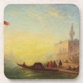 Porta-copo La Gondole, Quai Des Esclavons - Félix Ziem