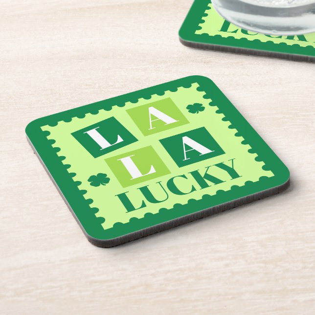 Porta-copo La La Lucky St. Patrick’s Day (Left Side)