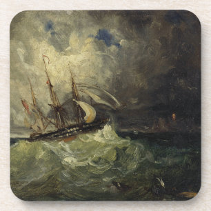 Porta-copo La Tempête - Félix Ziem