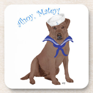 Porta-copo Labrador Retriever Marrom Chocolate