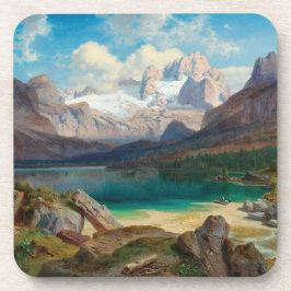 Porta-copo Lago Gosau Com Vista Do Dachstein Massif