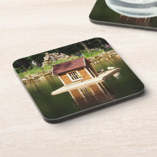 Porta-copo Lança com a casa de pássaros e o slide alfanuméric