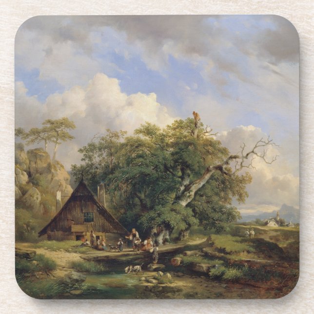 Porta-copo Landschaft bei Gutenstein - Dominik Schufried (Frente)