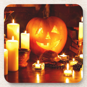 Porta-copo Lanterna da abóbora do Dia das Bruxas