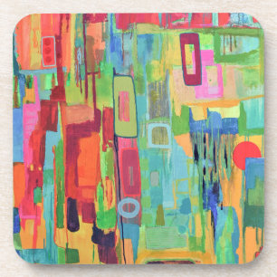 Porta-copo Laranja Sunshine Conjunto de 6 Portas copos