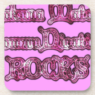 Porta-copo latest Events special Occasion Pink Hakuna Matata