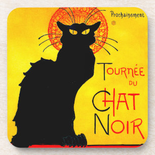 Porta-copo Le Chat Noir Vintage